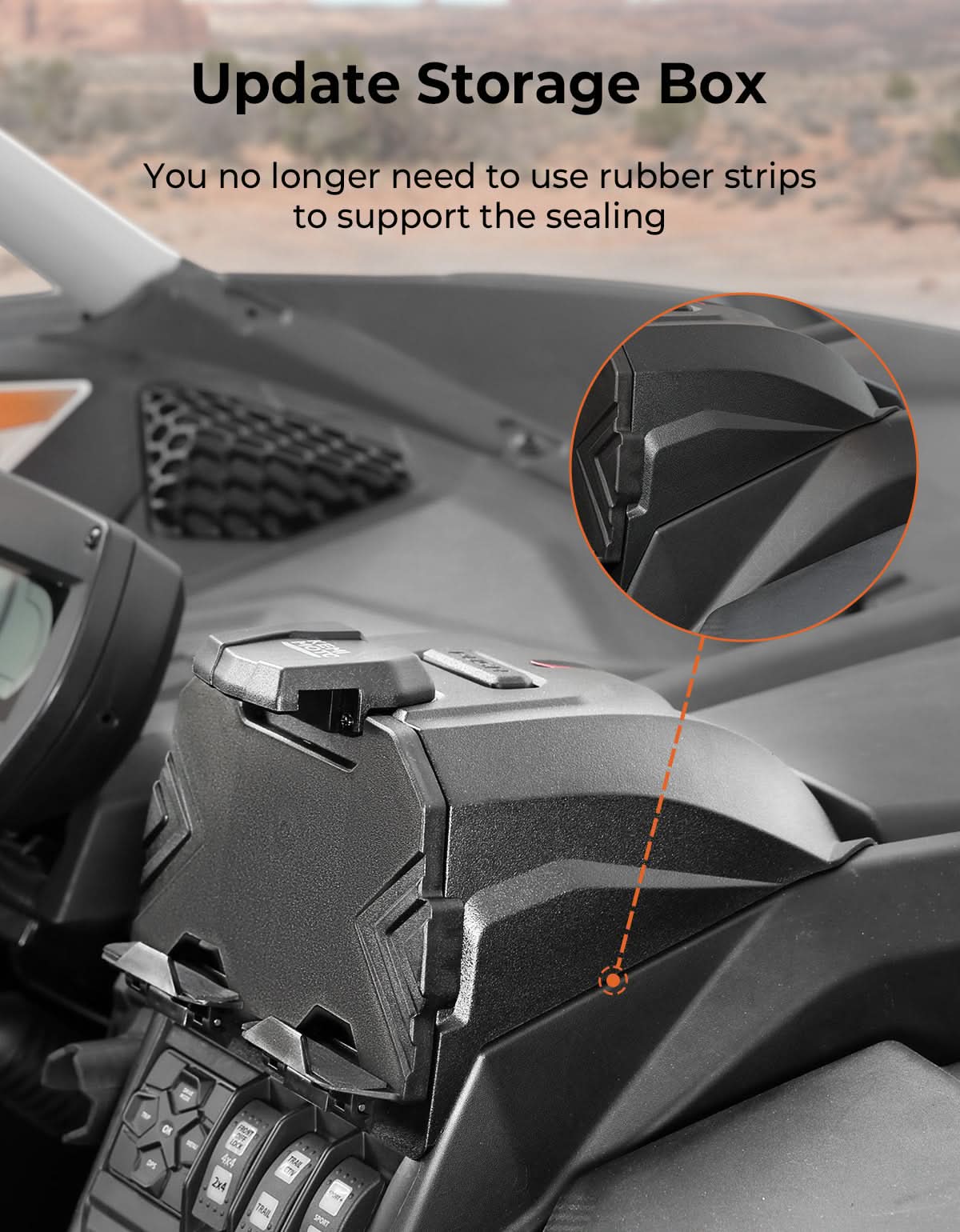 Upgraded Device Tablet Holder for Can-Am Maverick X3 / X3 MAX - Image 3