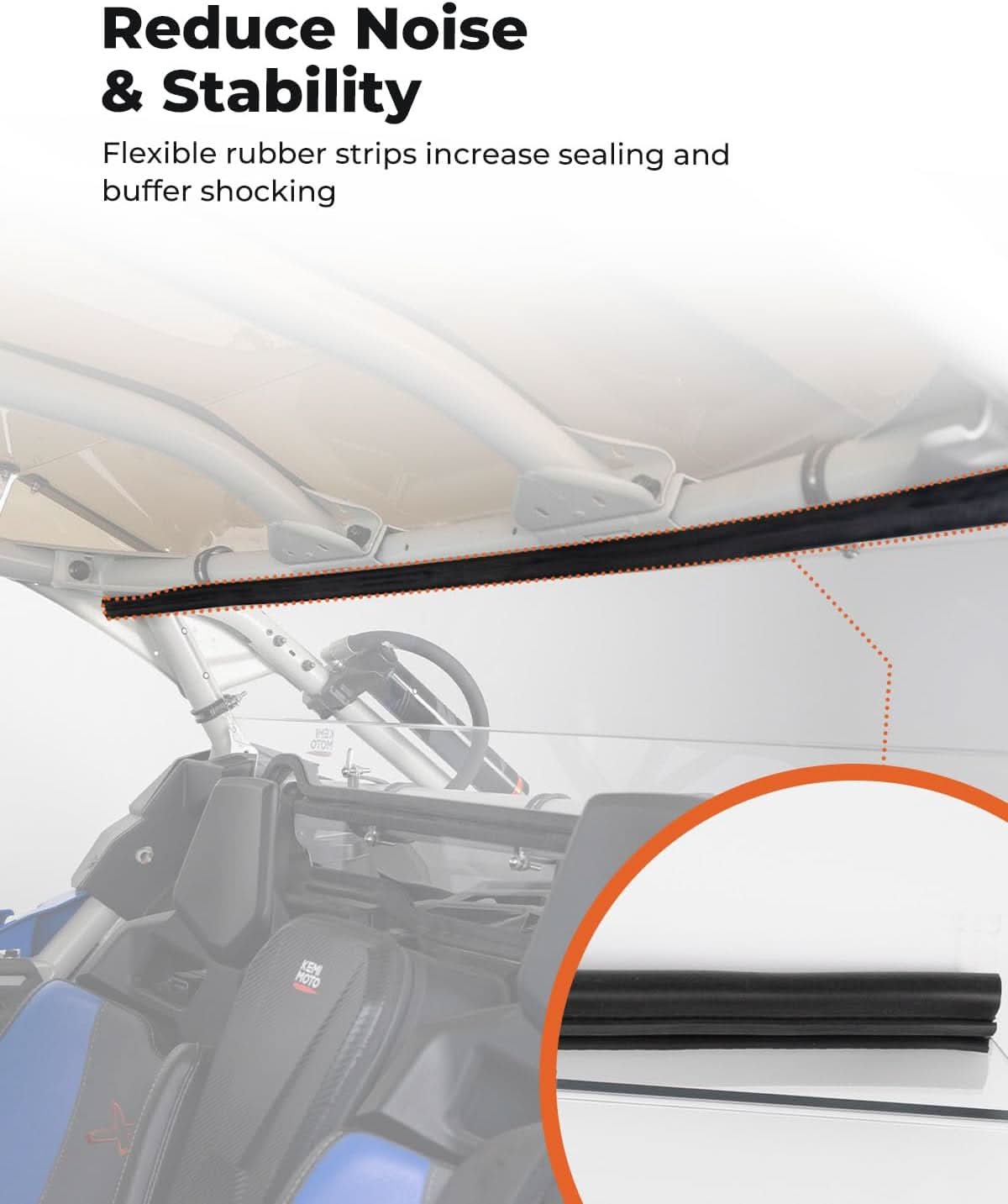 Upgraded Rear Windshield Scratch-resistant for Can-Am Maverick X3 / X3 MAX - Image 3