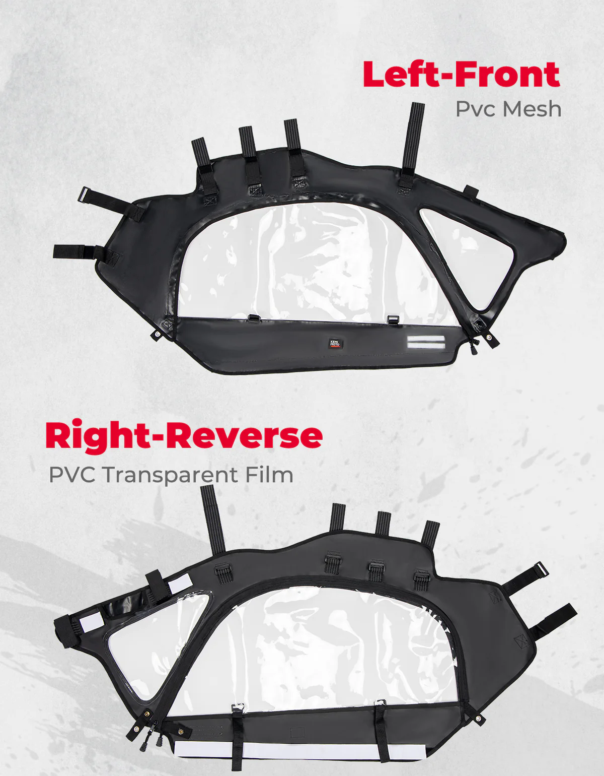 Upgraded Soft Cab Enclosure Upper Doors for Can-Am Maverick X3 - Image 6