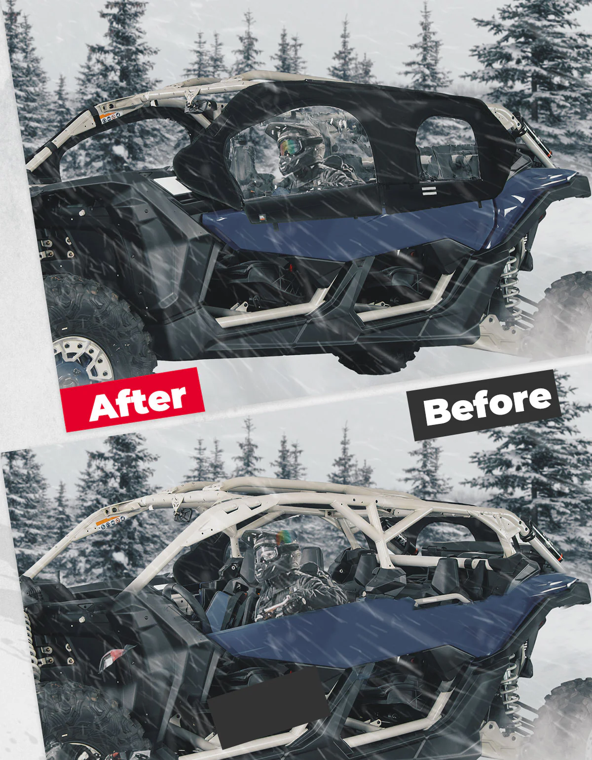 Upgraded Soft Cab Enclosure for Can-Am Maverick X3 MAX - Image 7