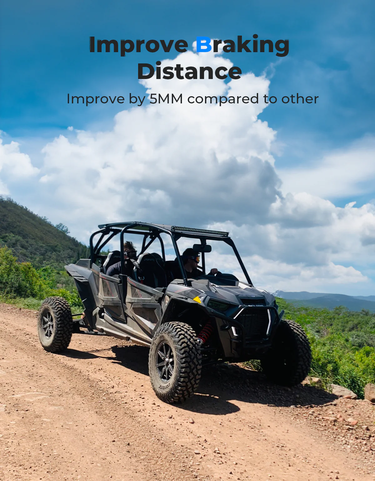 Upgraded Spring Parking Brake for Polaris RZR/Ranger - Image 5