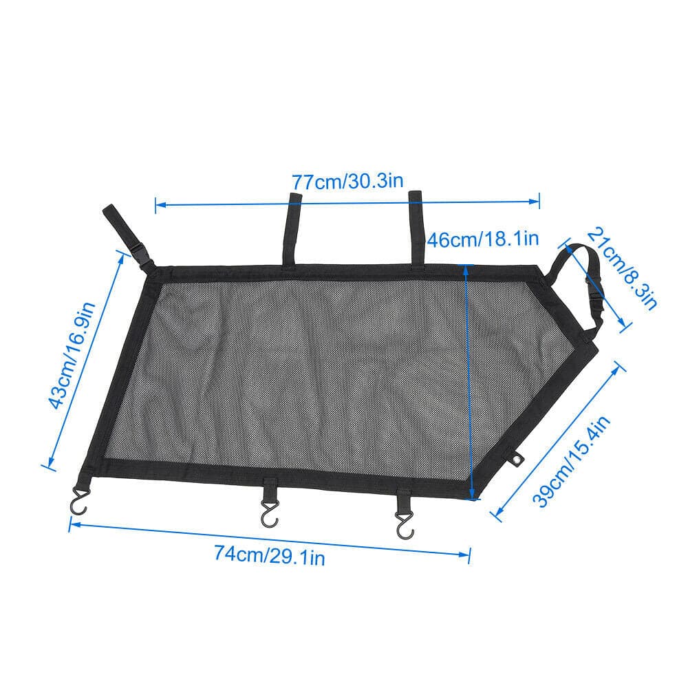 Upper Door Window Nets for Can Am Maverick X3/MAX - Set of Two - Image 7