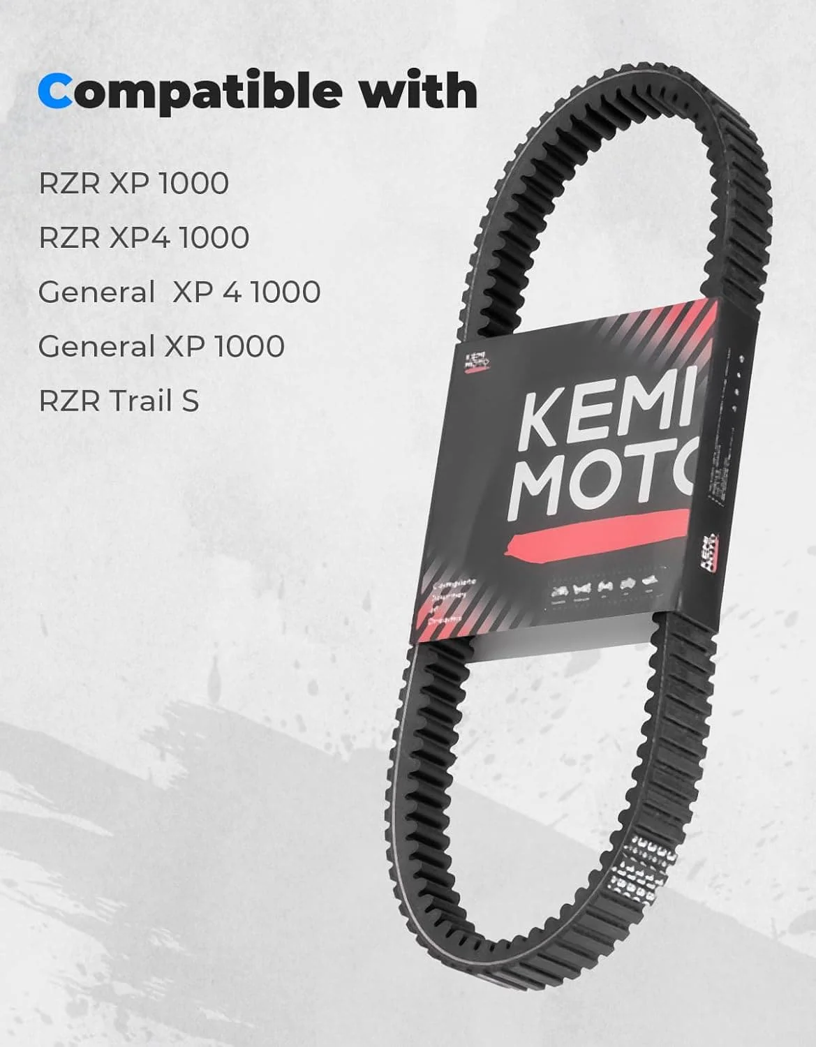 Upragded UTV Drive Belt for Polaris RZR XP 1000/General XP 1000 - Image 2