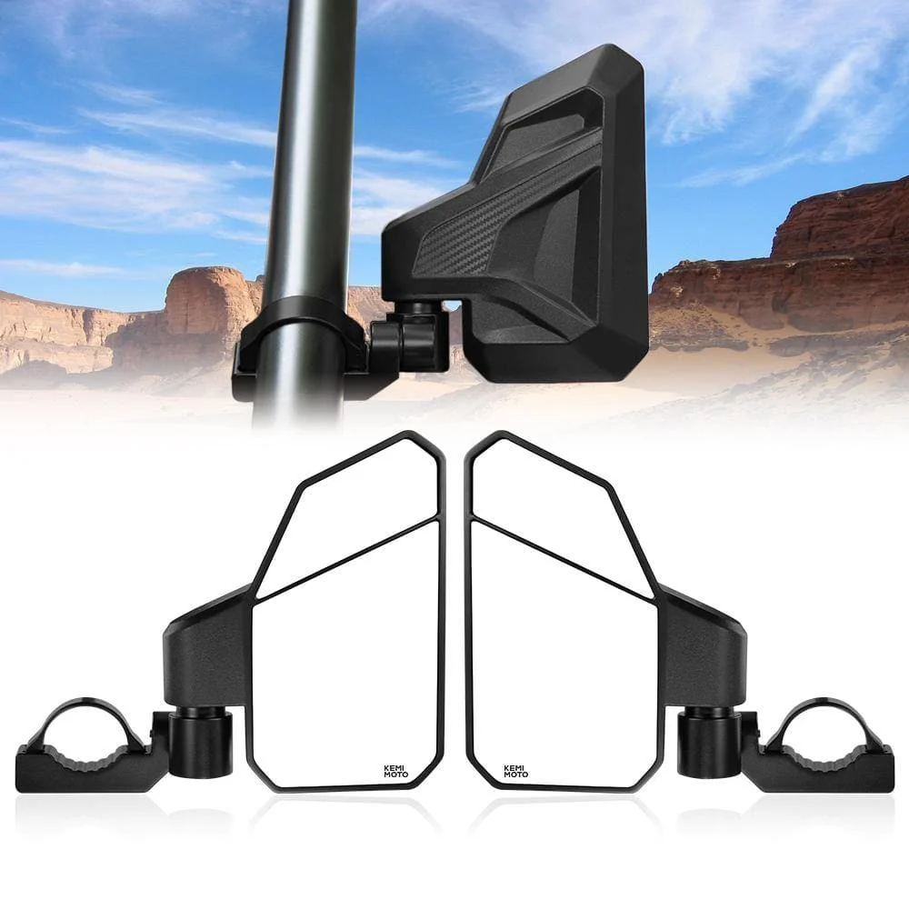 UTV 1.6"-2" Side Mirrors for Polaris RZR, Pioneer, Can Am Maverick X3 - Image 10