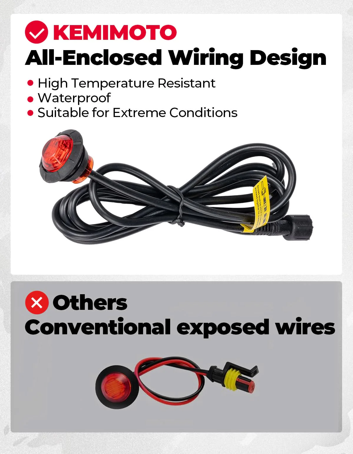 UTV/ATV Universal Turn Signal Kit with Horn & Hazard Lights - Image 7