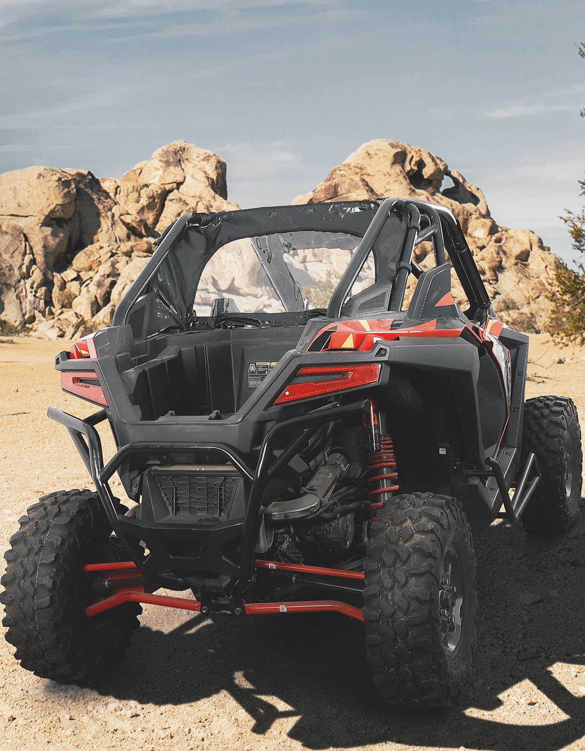 UTV Soft Rear Windshield for RZR PRO XP /Turbo R - Image 7