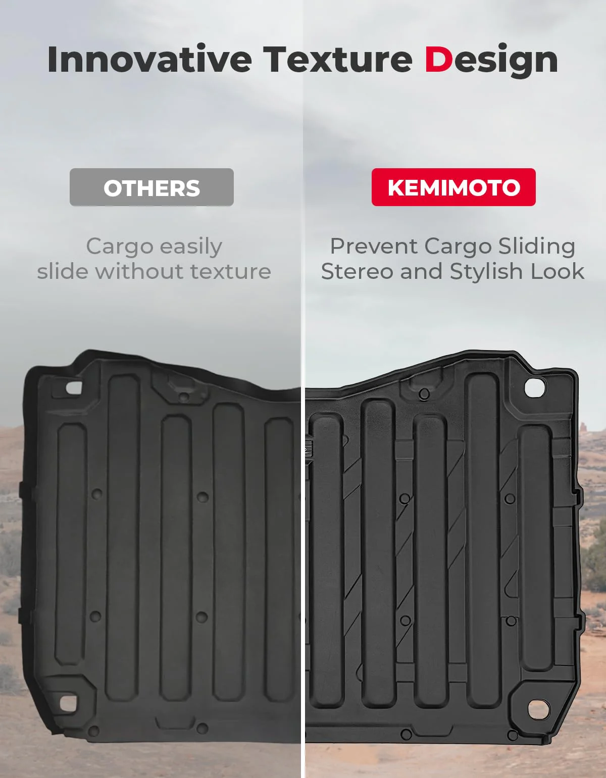 UTV Bed Liner Mat for Honda Pioneer 1000/ 1000-6 2016-2024 - Image 4