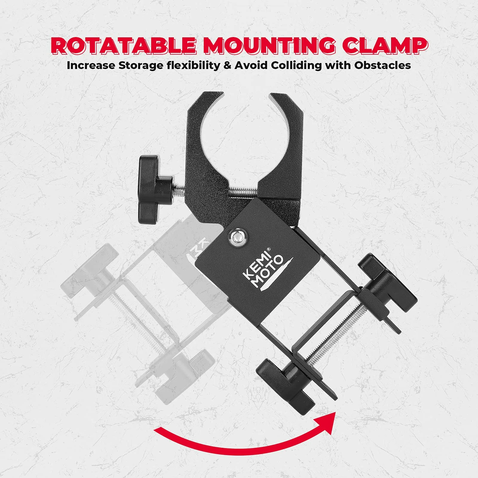 Drive Belt Mount fit 1.5”-2” Roll Bars for Polaris, Can-Am - Image 2