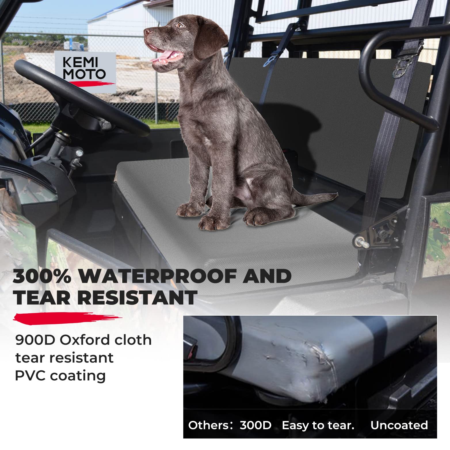 Front Bench Seat Cover for Kawasaki Mule - Image 2