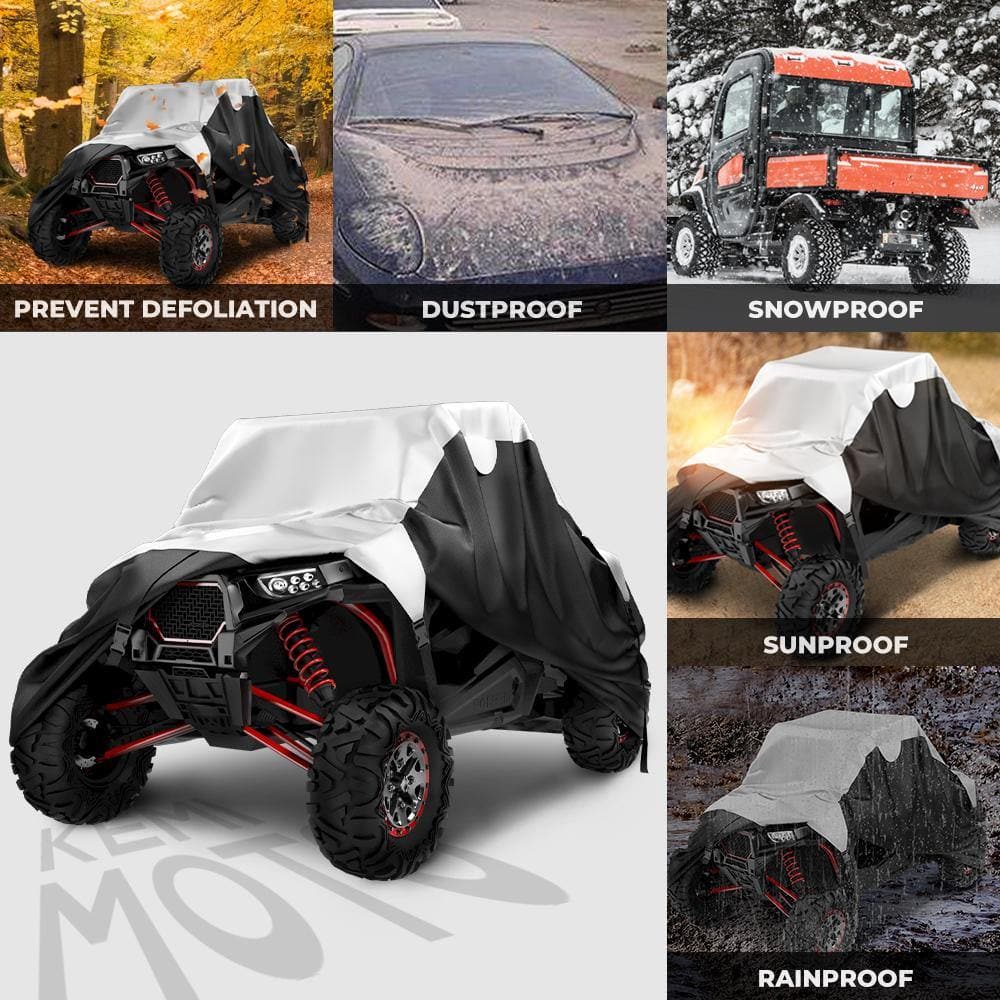 UTV Cover Waterproof 420D Fit Can-Am/ Polaris/ Kawasaki - Image 4