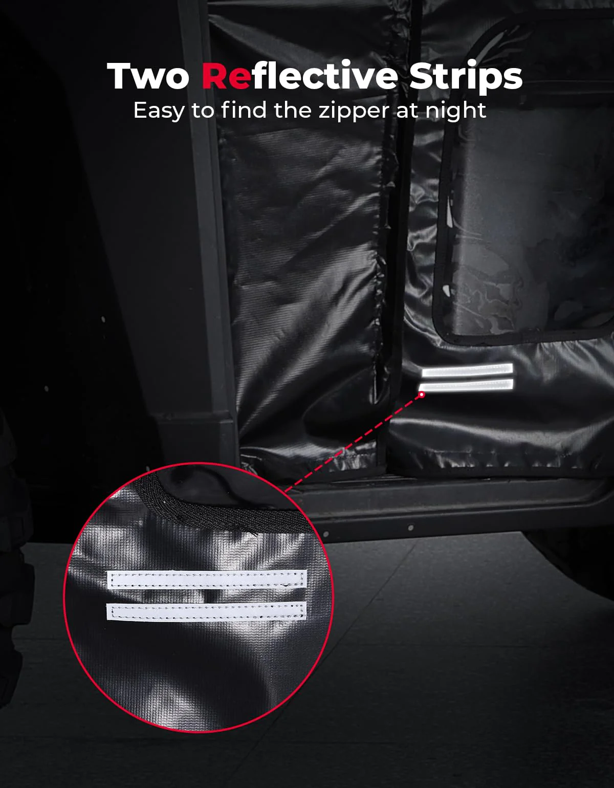 UTV Cab Enclosure Upper Doors for Ranger XP 1000 (2017-2025) - Image 6