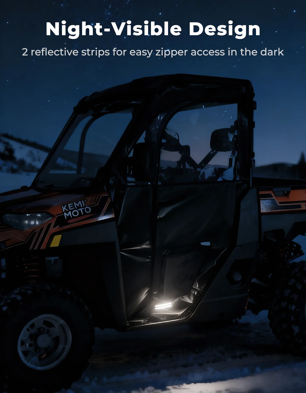 UTV Cab Enclosure Upper Doors for Ranger XP 1000 (2017-2025) - Image 10