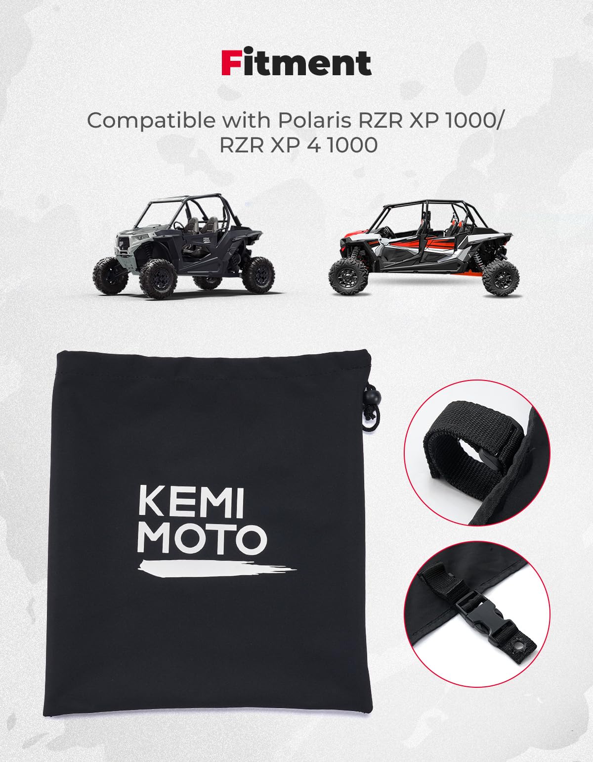 UTV Cargo Bed Cover for RZR XP 1000 / Turbo 2014-2023 - Image 7