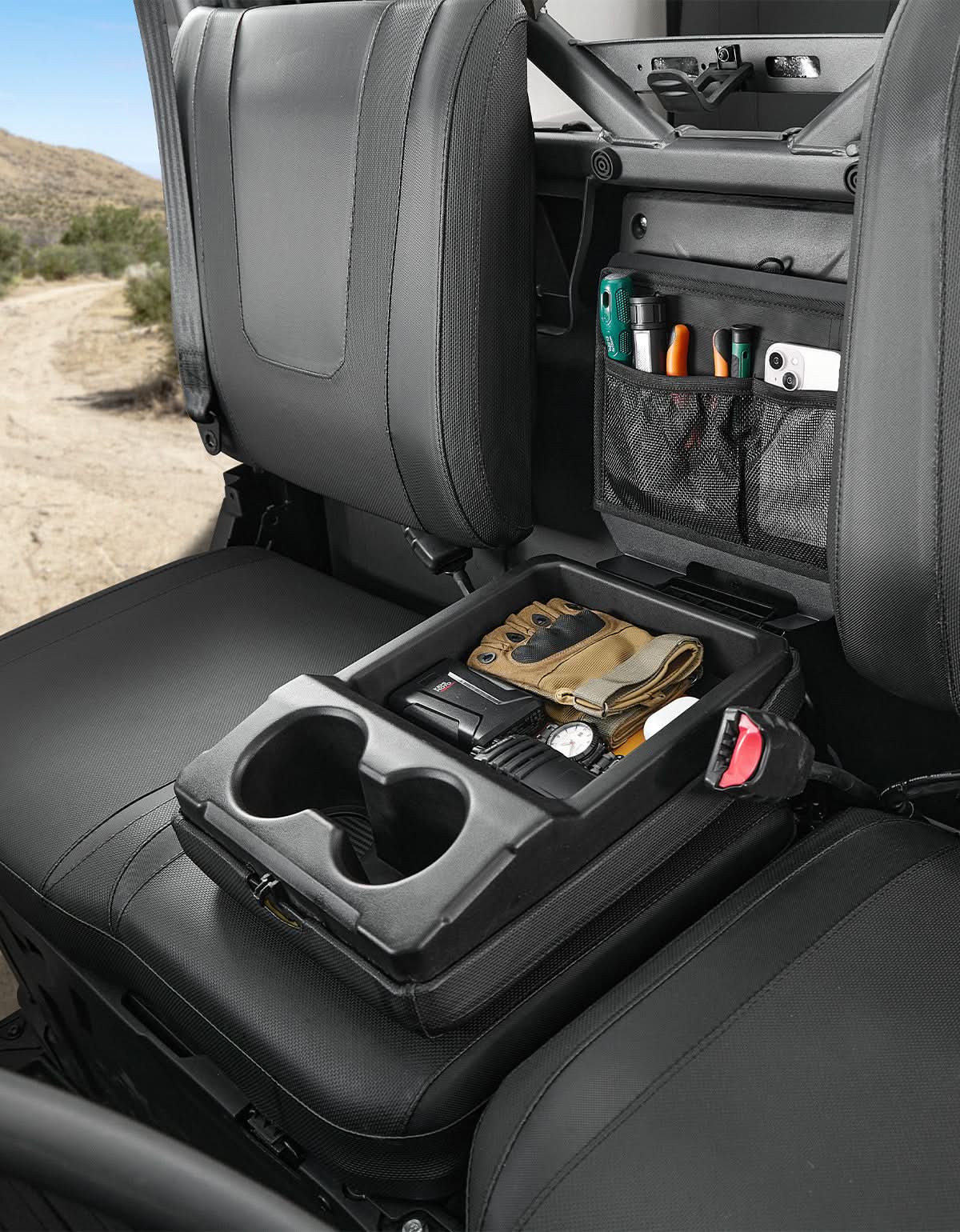 UTV Center Console Cover No Drilling Rust-proof for CFMOTO UFORCE 1000 - Image 8