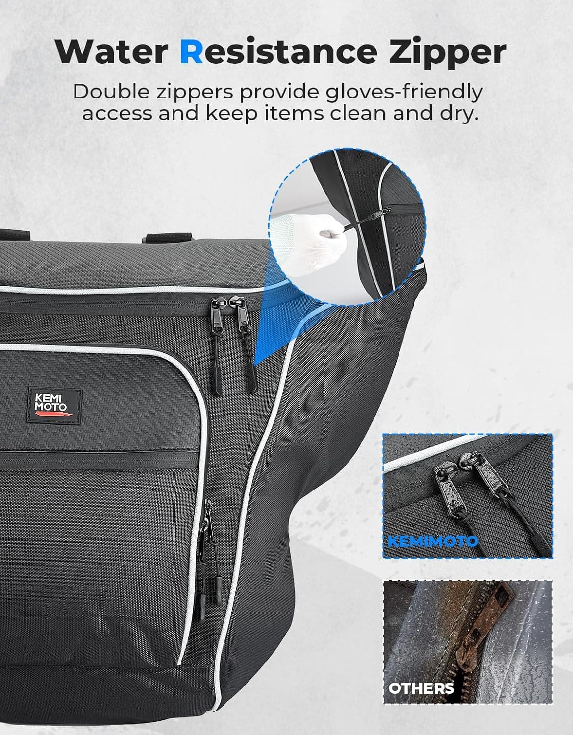 UTV Center Seat Bag for Polaris General 1000/ XP 1000 2016-2024 - Image 5