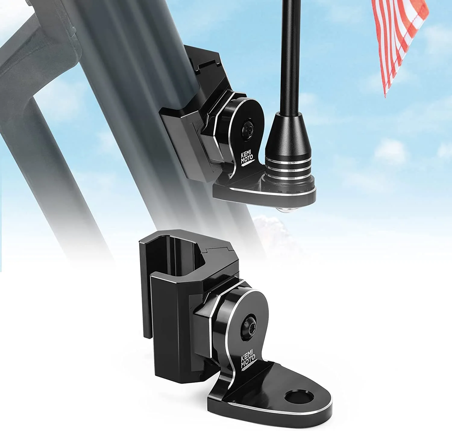 UTV Whip Light Flag Mount for Pro-fit Cage - Image 8