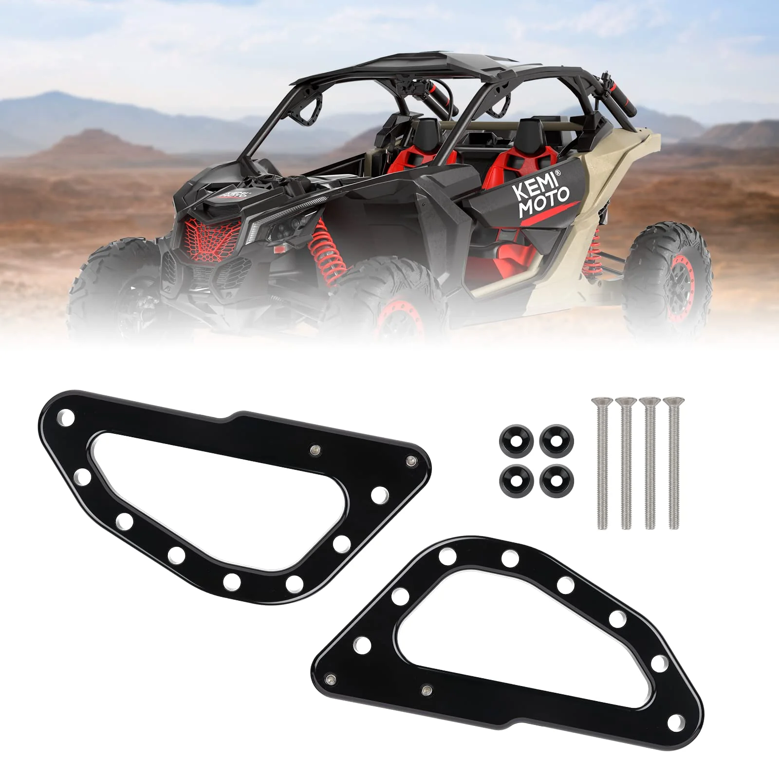 1 Pair Grab Handle Hand Holder for Can Am Maverick X3 - Image 8
