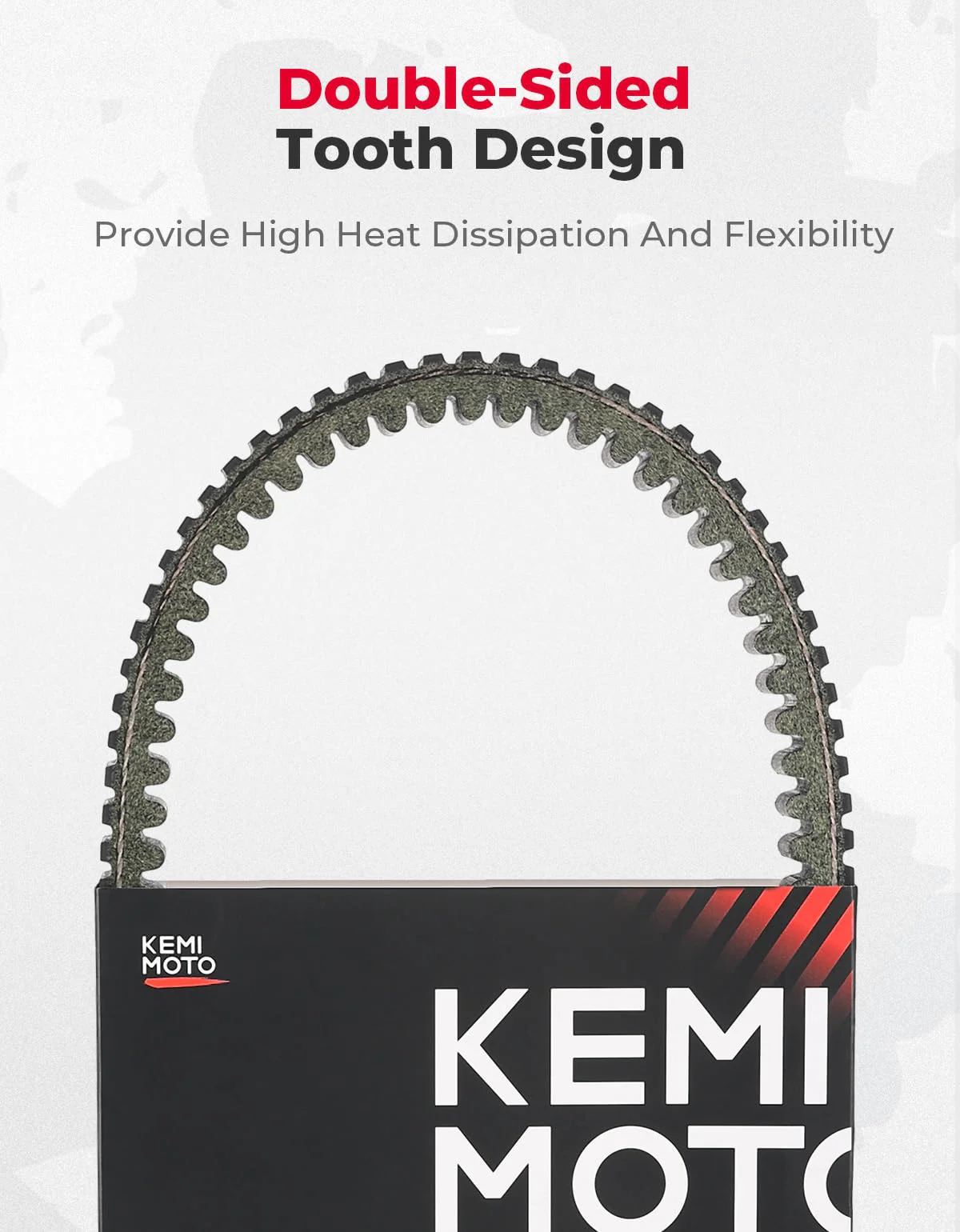 UTV Heavy Duty Carbon Drive Belt for RZR PRO XP /Turbo - Image 3