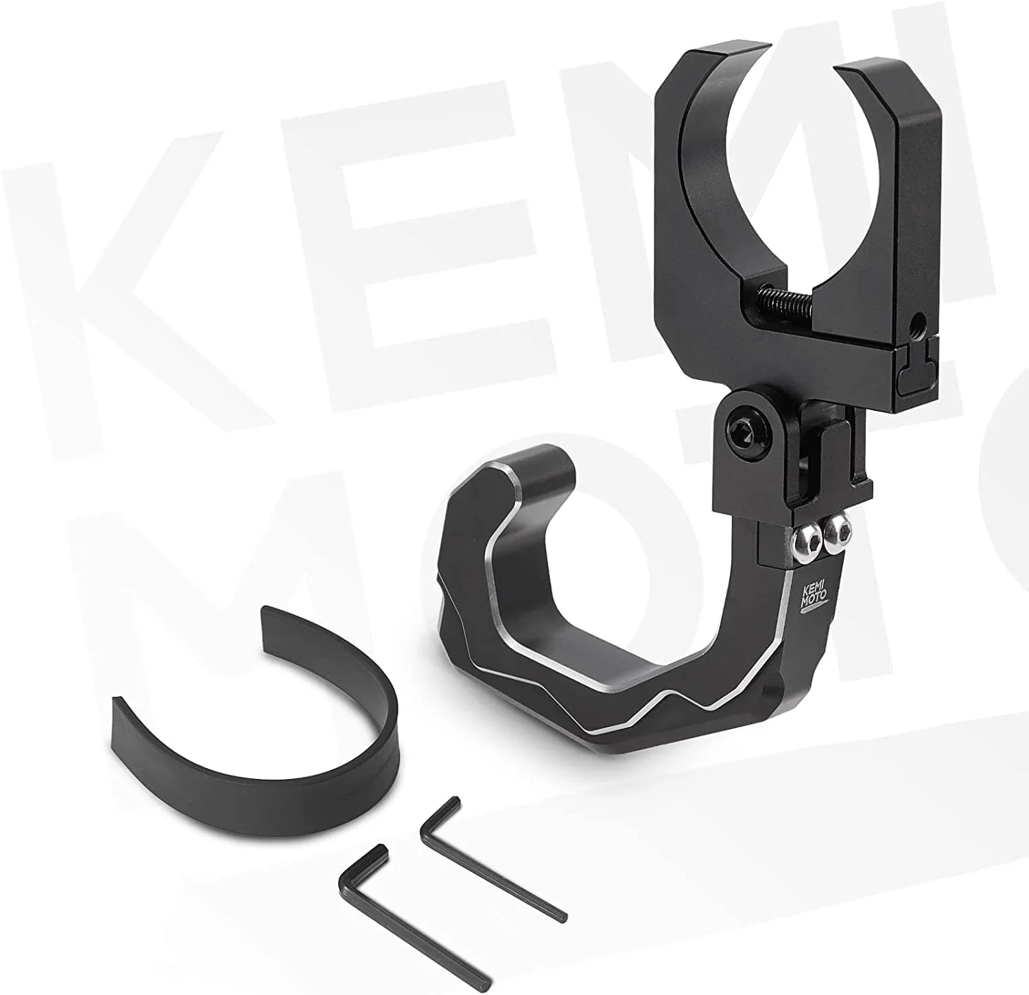 UTV Roll Cage Helmet Hook fit 1.6"-2" Roll Bar for Polaris, Can-Am, Kawasaki - Image 8