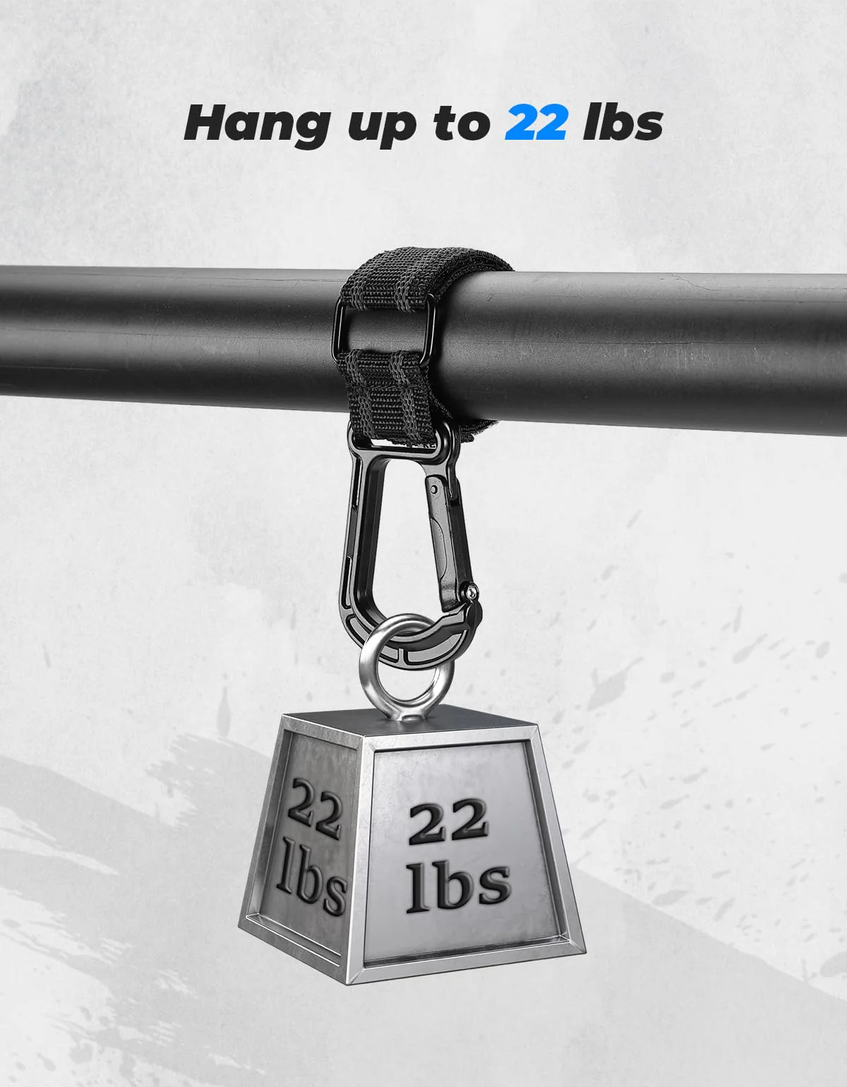 2 pcs UTV Helmet Hanger Hook fits 1.5" -2.0" Roll Bar for Polaris RZR, Can Am - Image 3