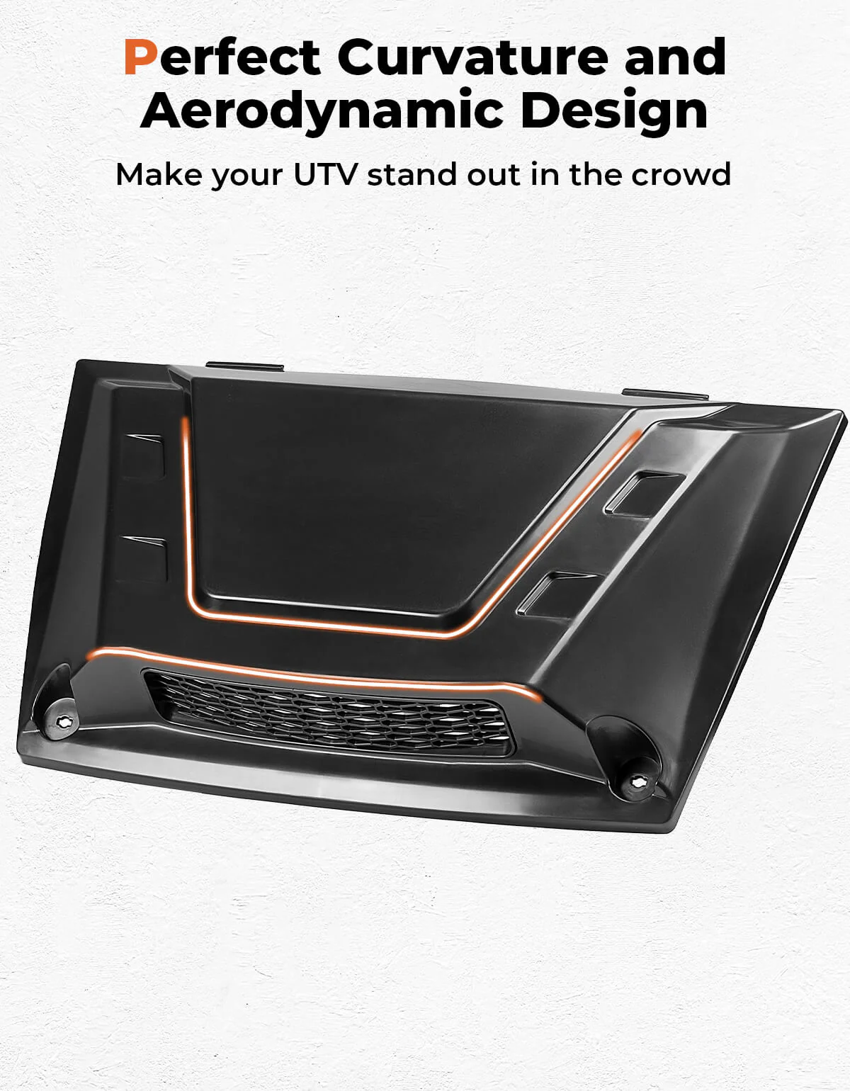 UTV Hood Scoop for Kawasaki Mule Pro FXT DXT DX FX - Image 4
