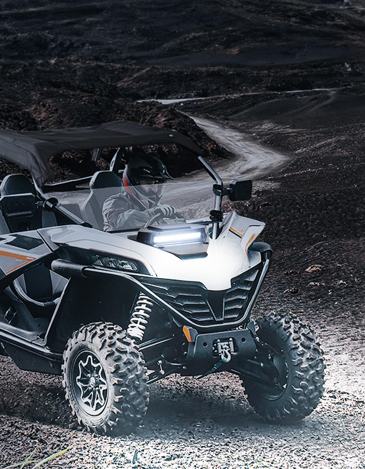 UTV Hood Scoop with Light for CFMOTO ZForce 950 2020-2024 - Image 8