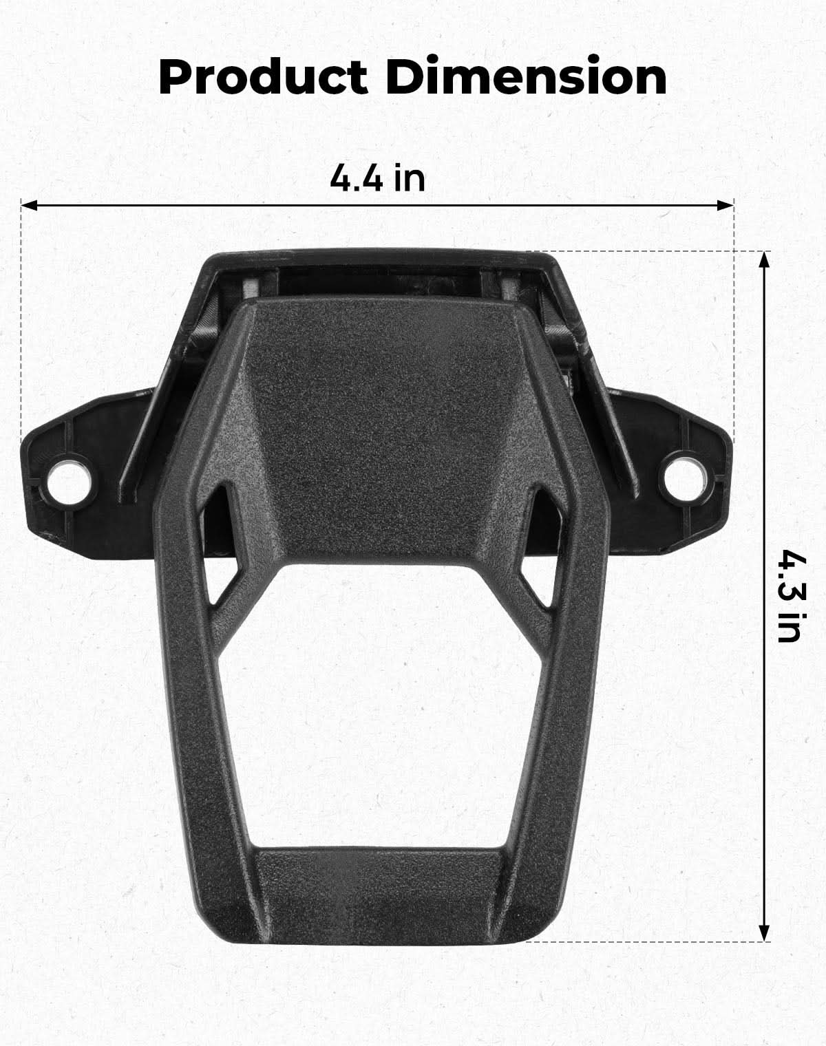 UTV Inside Door Handle Assembly for Polaris General 1000/4 1000 /XP 1000 /XP 4 1000 Replaces #7082216 - Image 6