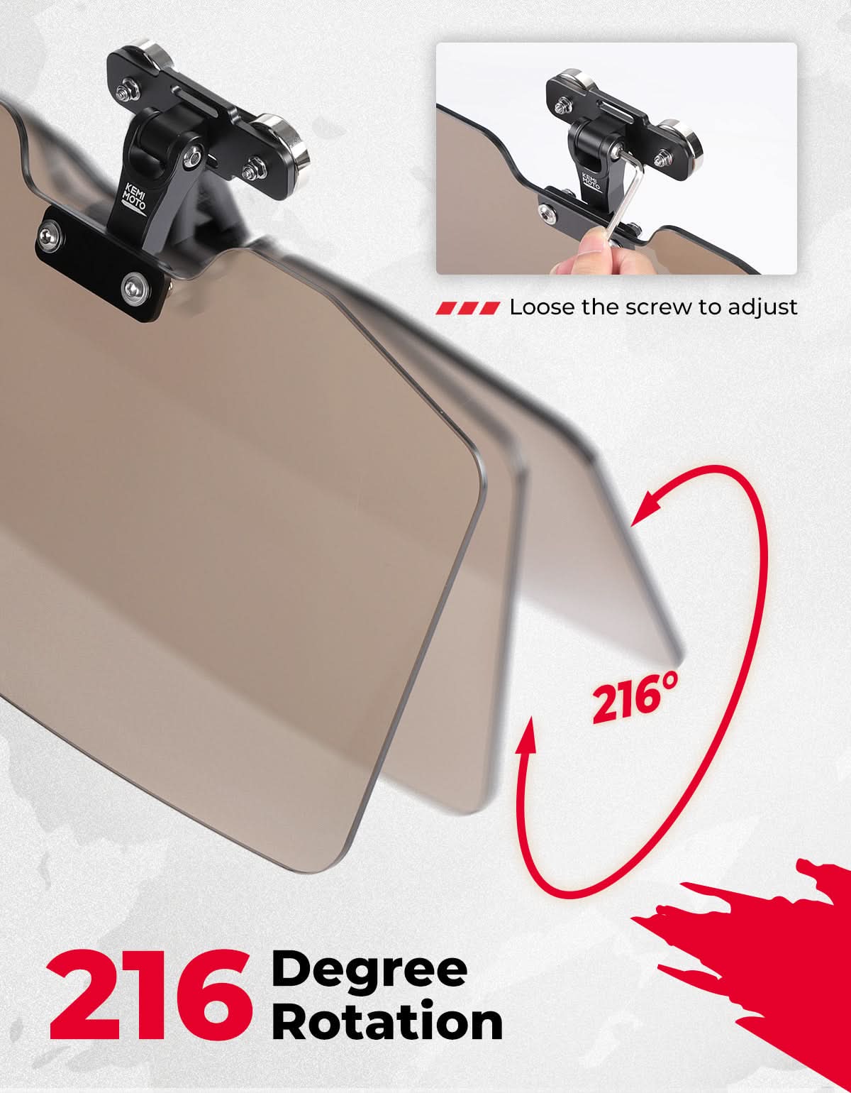UTV Magnetic Sun Visor for Most Vehicles with pro-fit bar or Metal roof and crossbars - Image 6