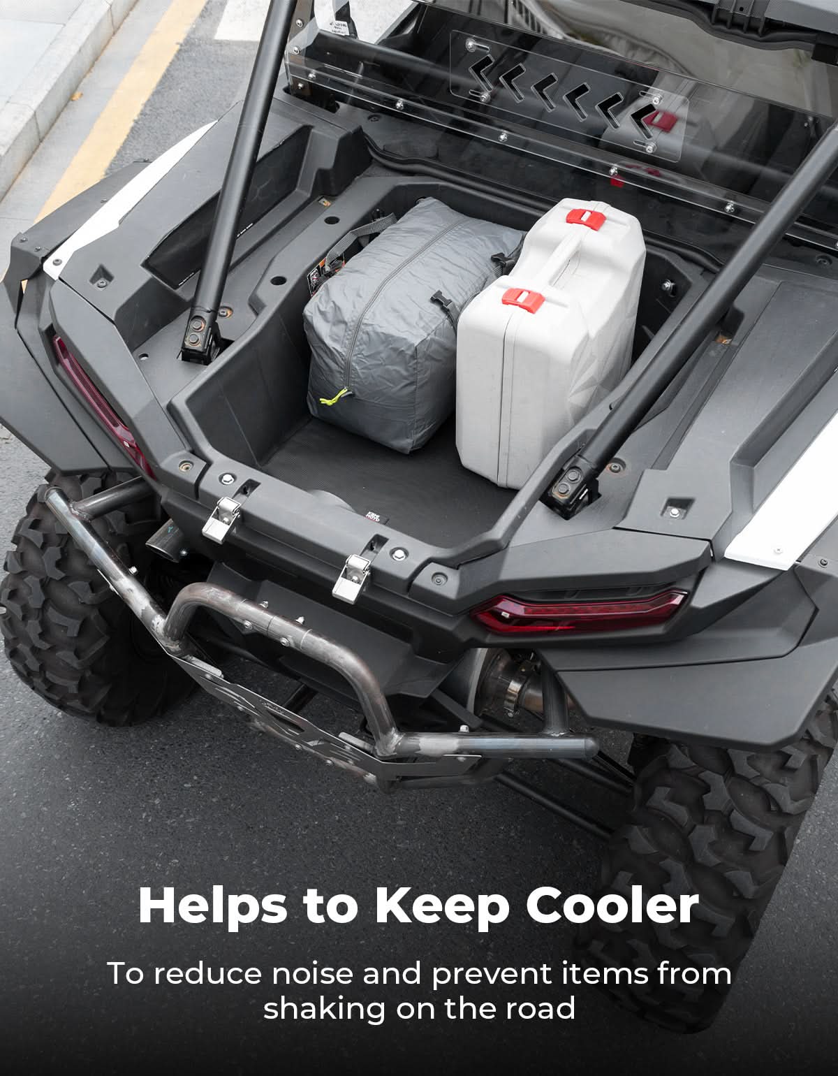 UTV Padded Heat Shield for Polaris RZR 2014-2025, Reduces Heat up to 30°C, Reduces Noise - Image 5