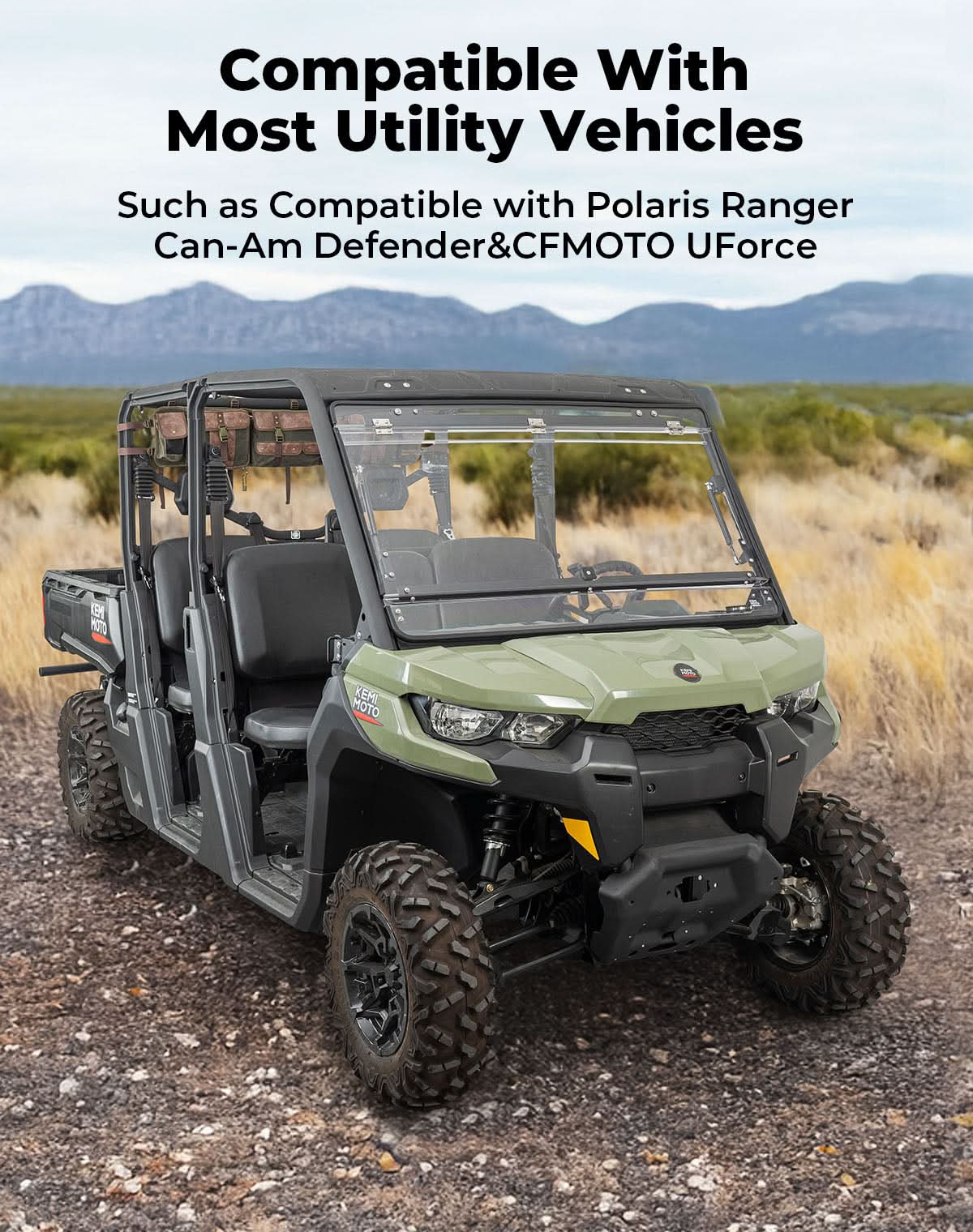 UTV Roll Cage Organizer Bag Leather for Ranger RZR Pioneer Talon Defender - Image 7