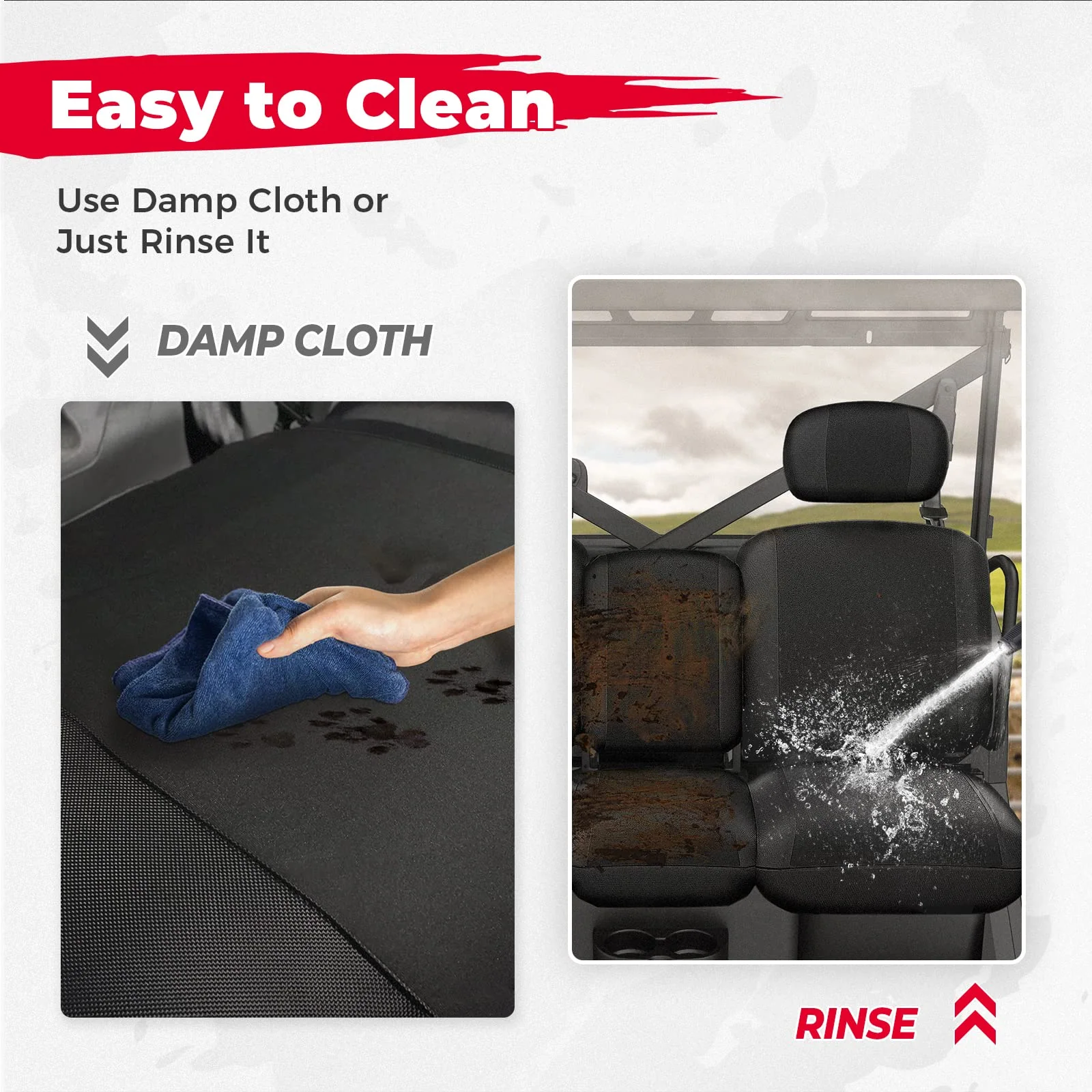 UTV Seat Cover for Can Am Defender HD5|7|8|9|10 - Image 5