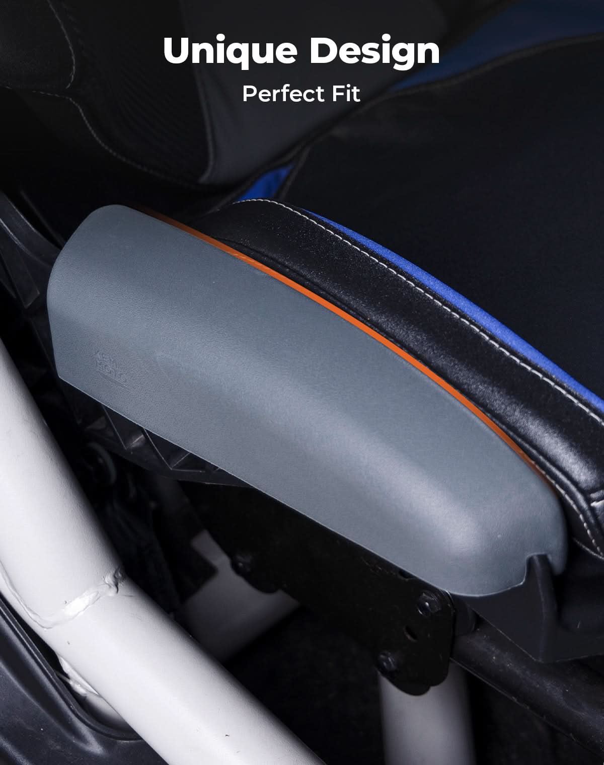 UTV Seat Side Cushions – Fits 2017–2026 Can-Am Maverick X3 MAX & Maverick R, PU Foam Thigh Suppor - Image 7