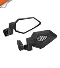 UTV Side Mirrors Automatic Folding and Resetting in The Event of Collision Compatible with Can Am Maverick R and R Max X/X RS/X RS with Smart-Shox 2024-2026, Shatterproof Glass - Image 2