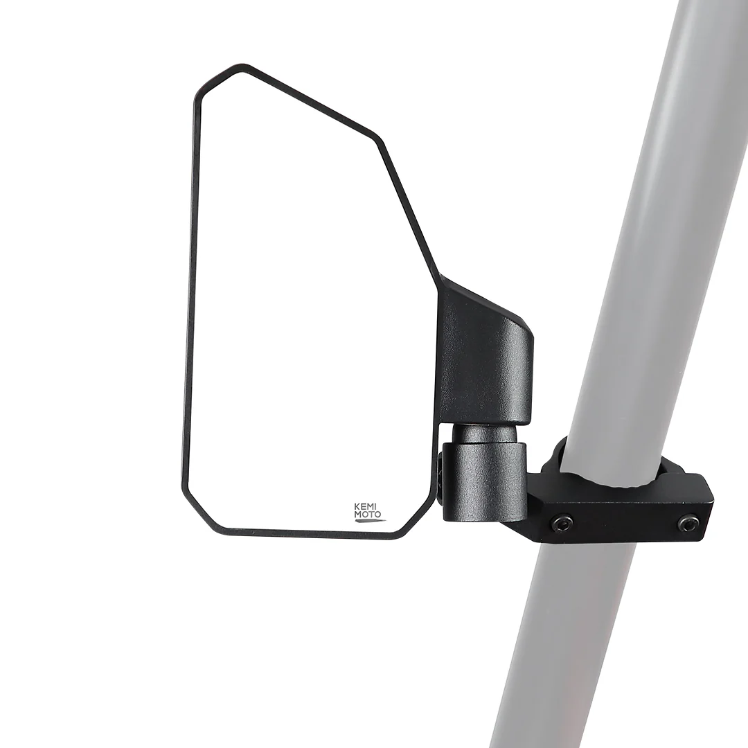UTV Side Mirrors Fit with Windshield for 1.6"-2" Roll Bar - Image 8