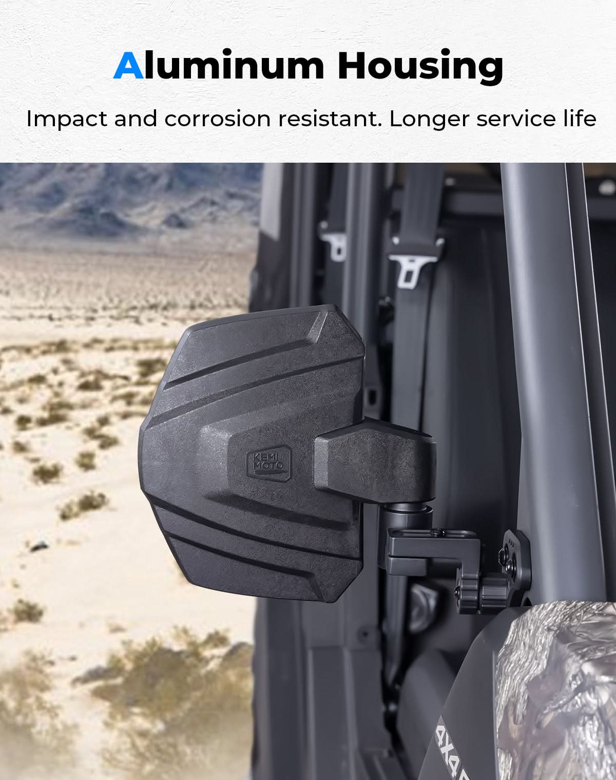 UTV Side Mirrors For CFMOTO UFORCE 1000/1000XL 2019-2026(Not Fit Full Door) - Image 7