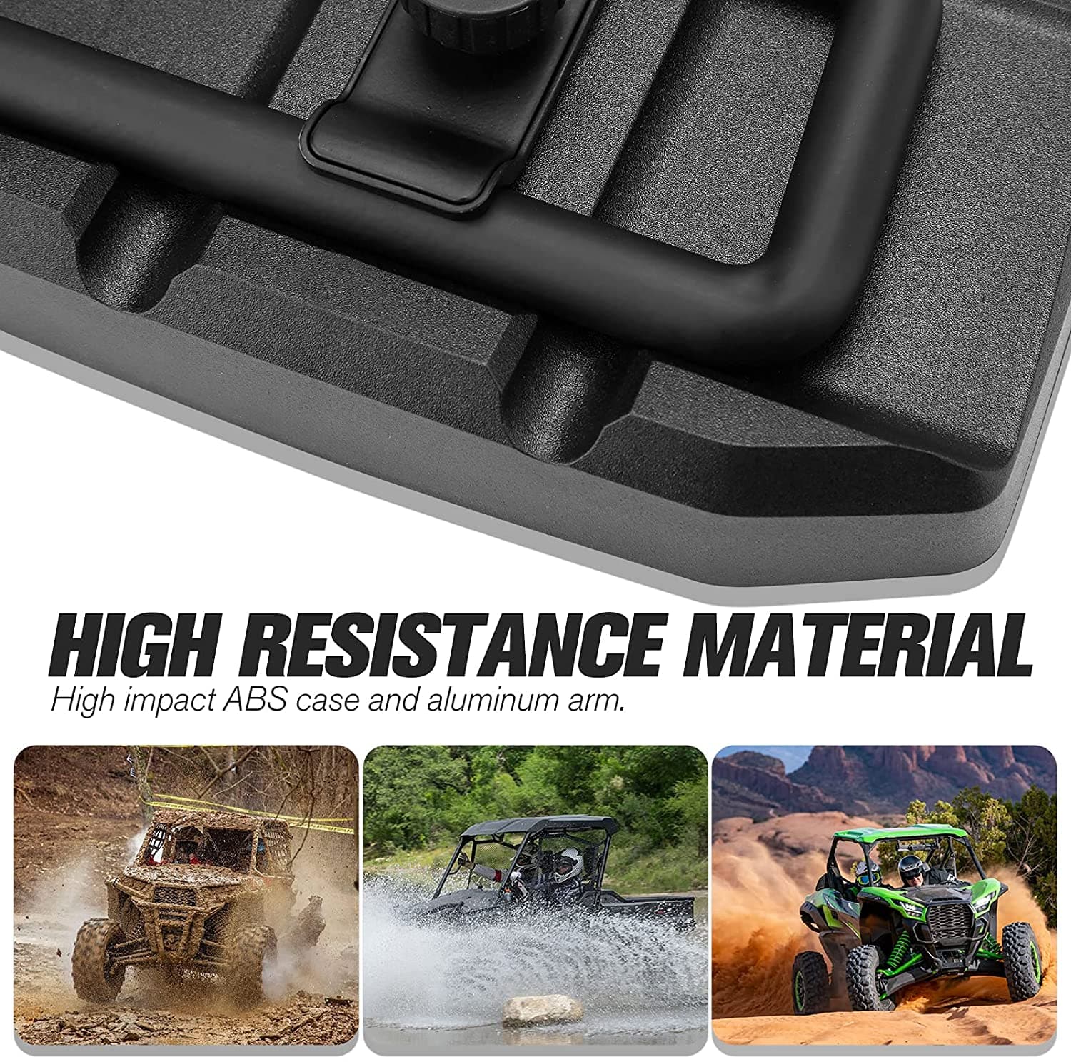 UTV Side Mirrors for RZR/Maverick/Zforce/Pioneer/Talon/Teryx - Image 6