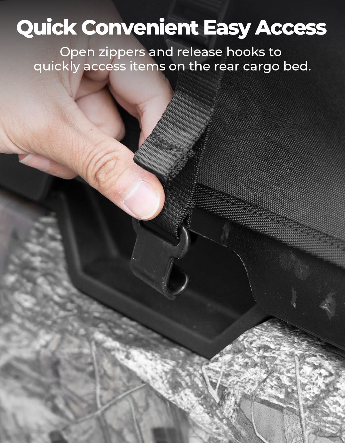 UTV Soft Cargo Camper Cover for CFMOTO UForce 1000 | 1000 XL - Image 6