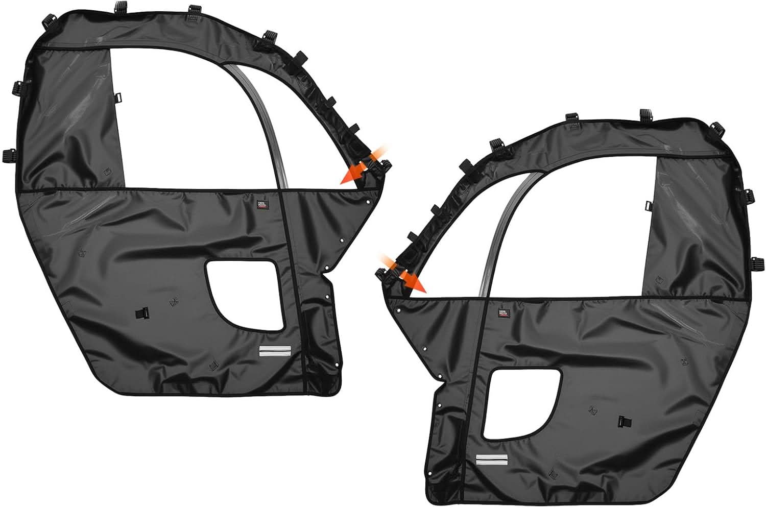 UTV Soft Upper Doors for CFMOTO ZForce 500/800EX/1000 - Image 7