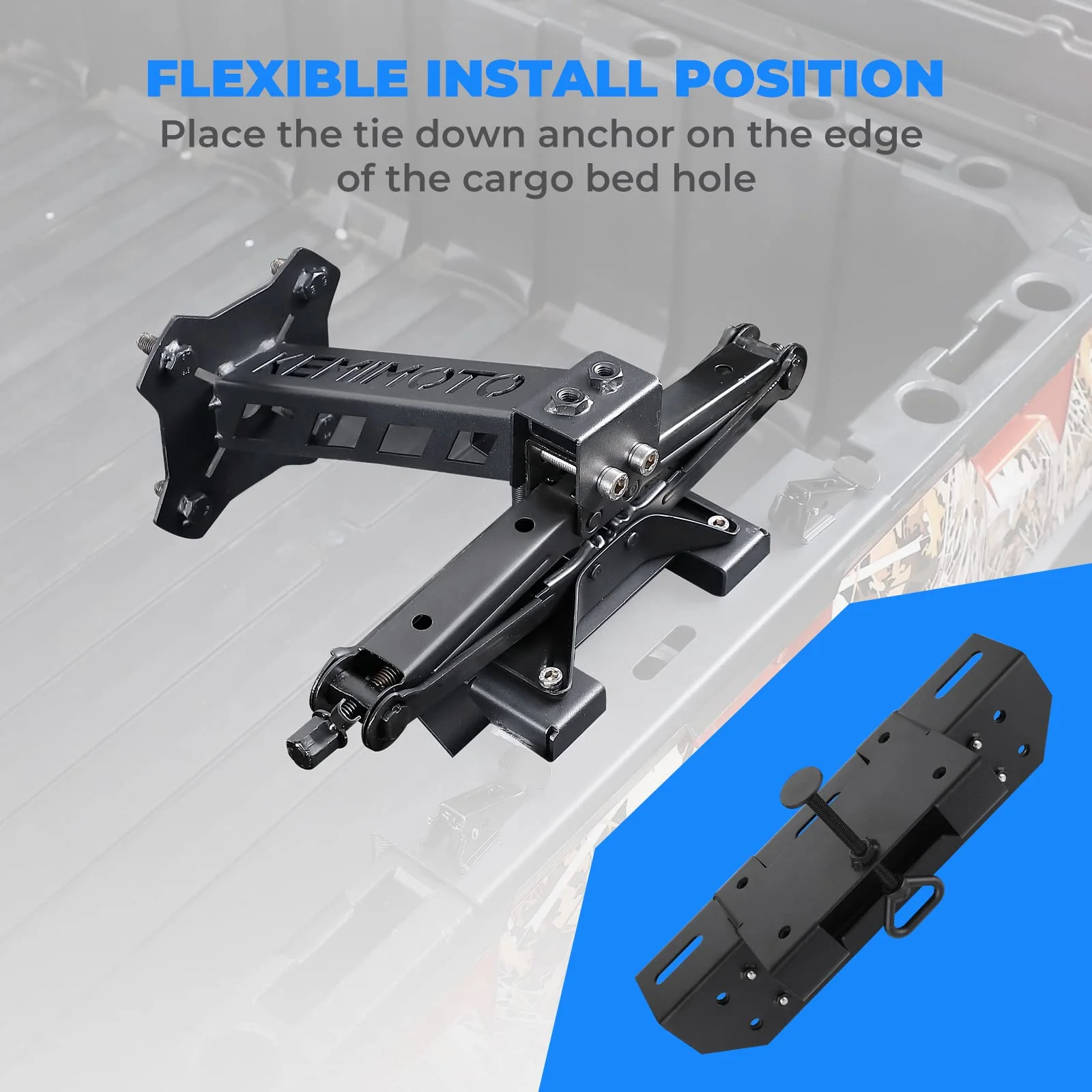 UTV Spare Tire Mount for Polaris Ranger 500 1000 XP 1000 - Image 5