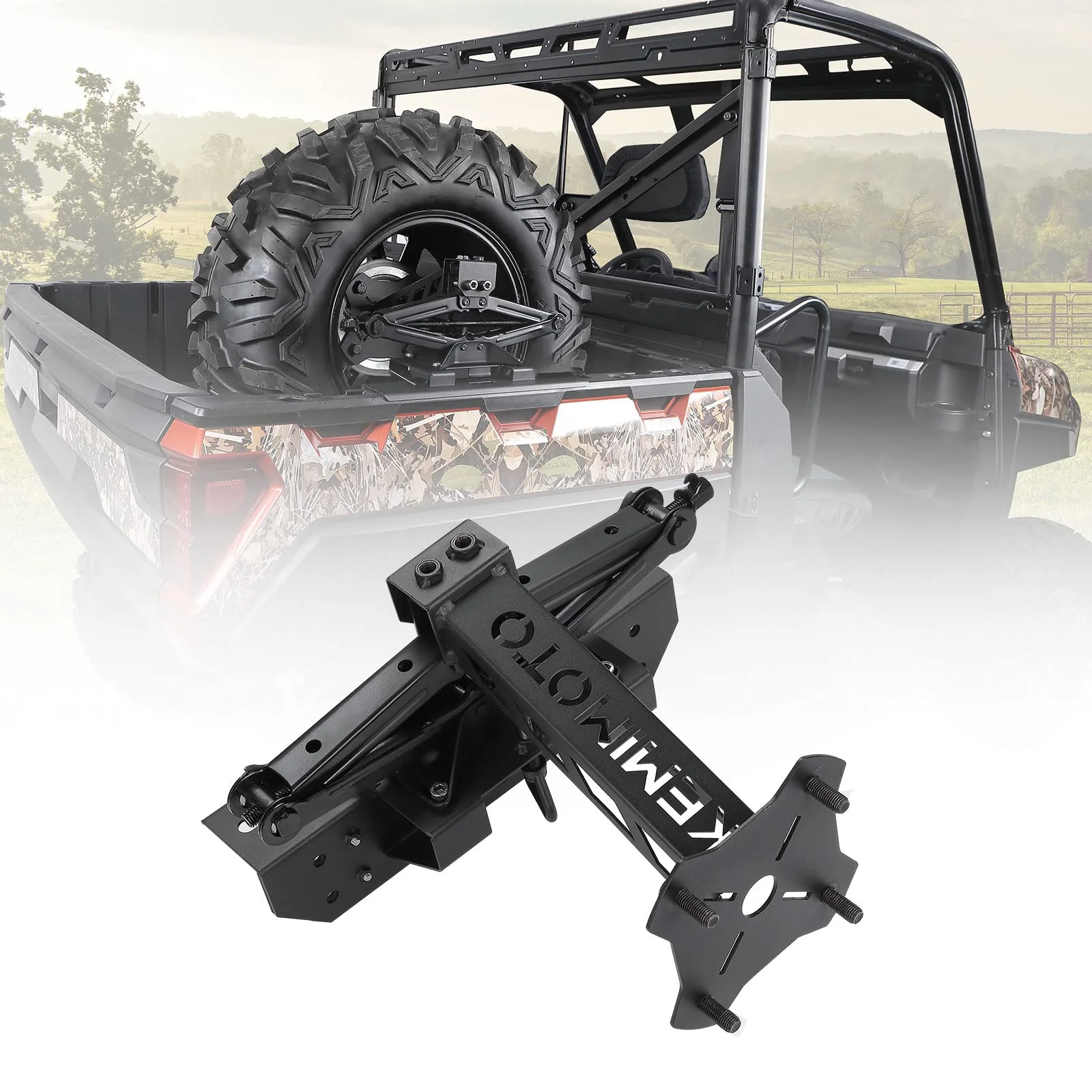 UTV Spare Tire Mount for Polaris Ranger 500 1000 XP 1000 - Image 8