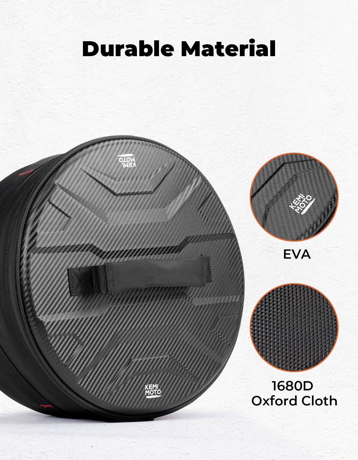 UTV Spare Tire Storage Bag for Can-Am Maverick X3 Polaris RZR XP 1000 - Image 3