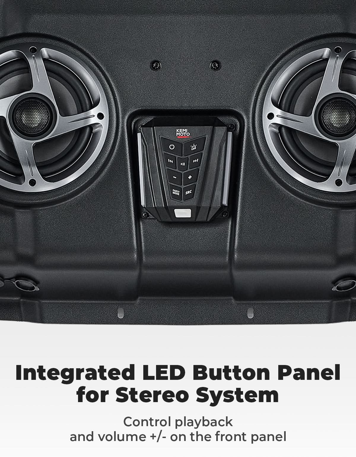 UTV Speaker with Roof for Polaris RZR XP4 1000 (2014-2023) - Image 4