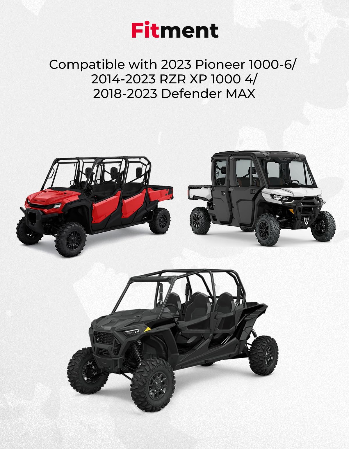 UTV Storage Bag for Pioneer 1000-6/RZR XP 1000 4/Defender Max - Image 7