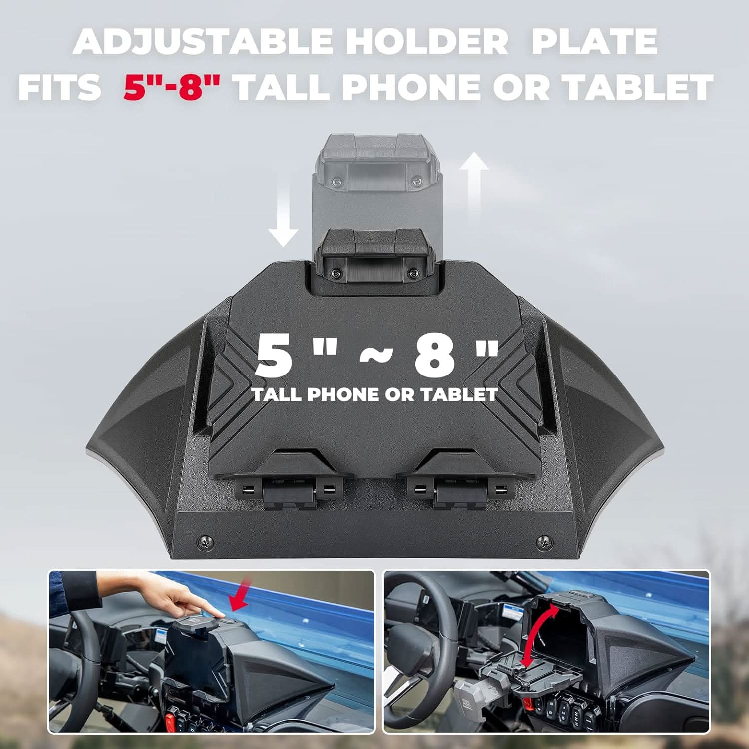 UTV Tablet Holder For CFMOTO ZForce 950 - Image 4
