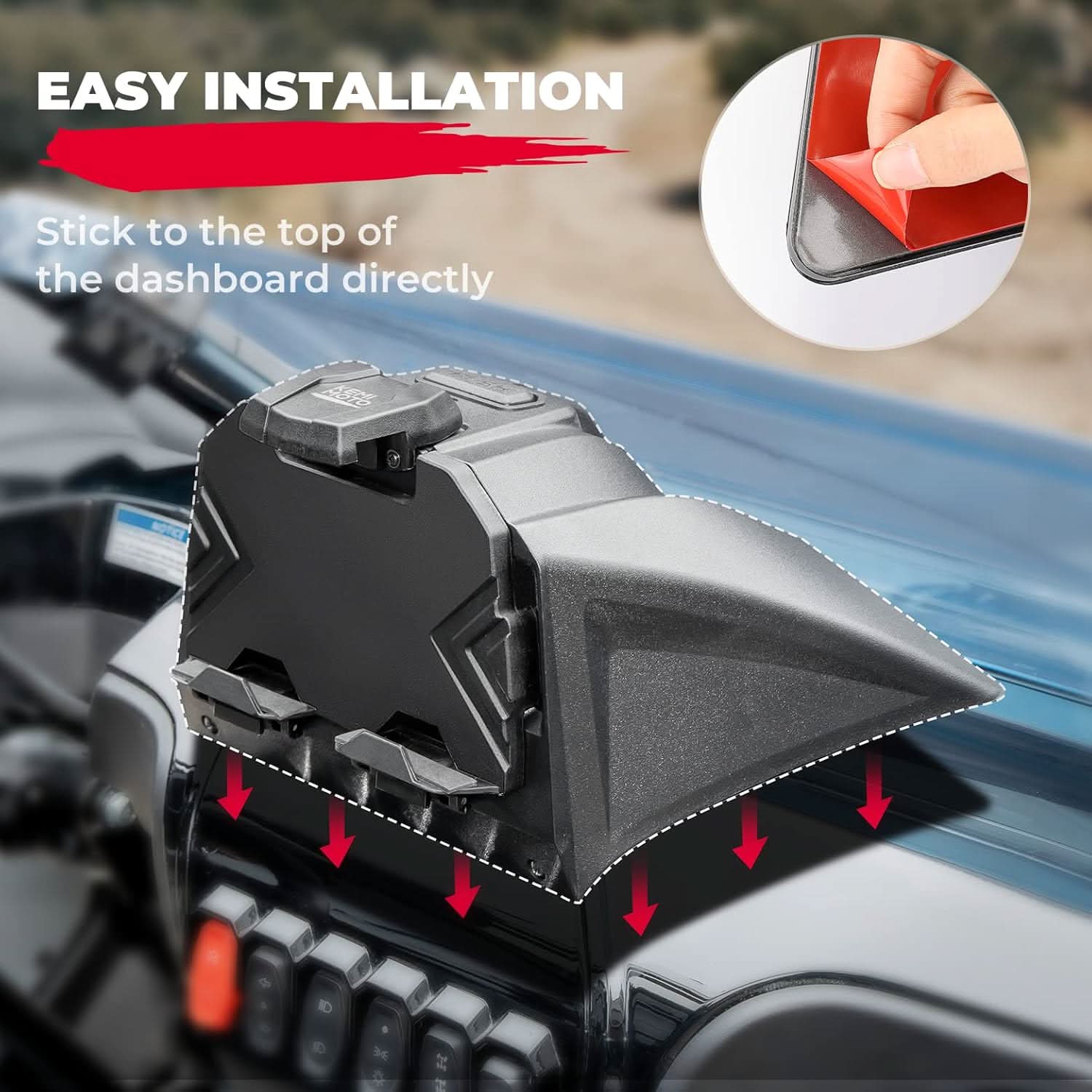 UTV Tablet Holder For CFMOTO ZForce 950 - Image 5