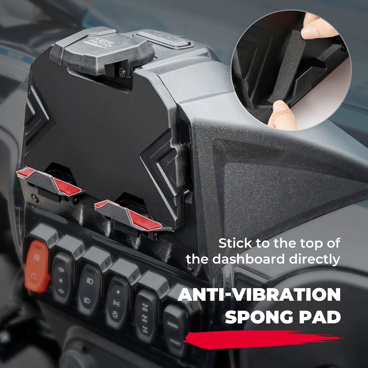 UTV Tablet Holder For CFMOTO ZForce 950 - Image 6