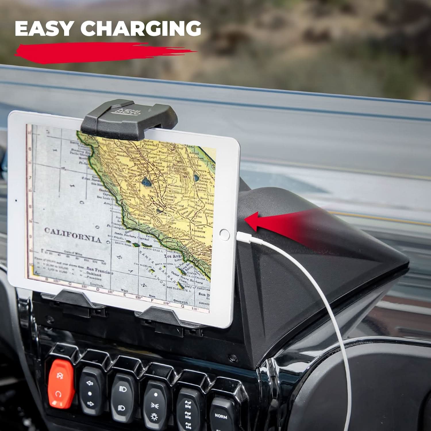 UTV Tablet Holder For CFMOTO ZForce 950 - Image 7