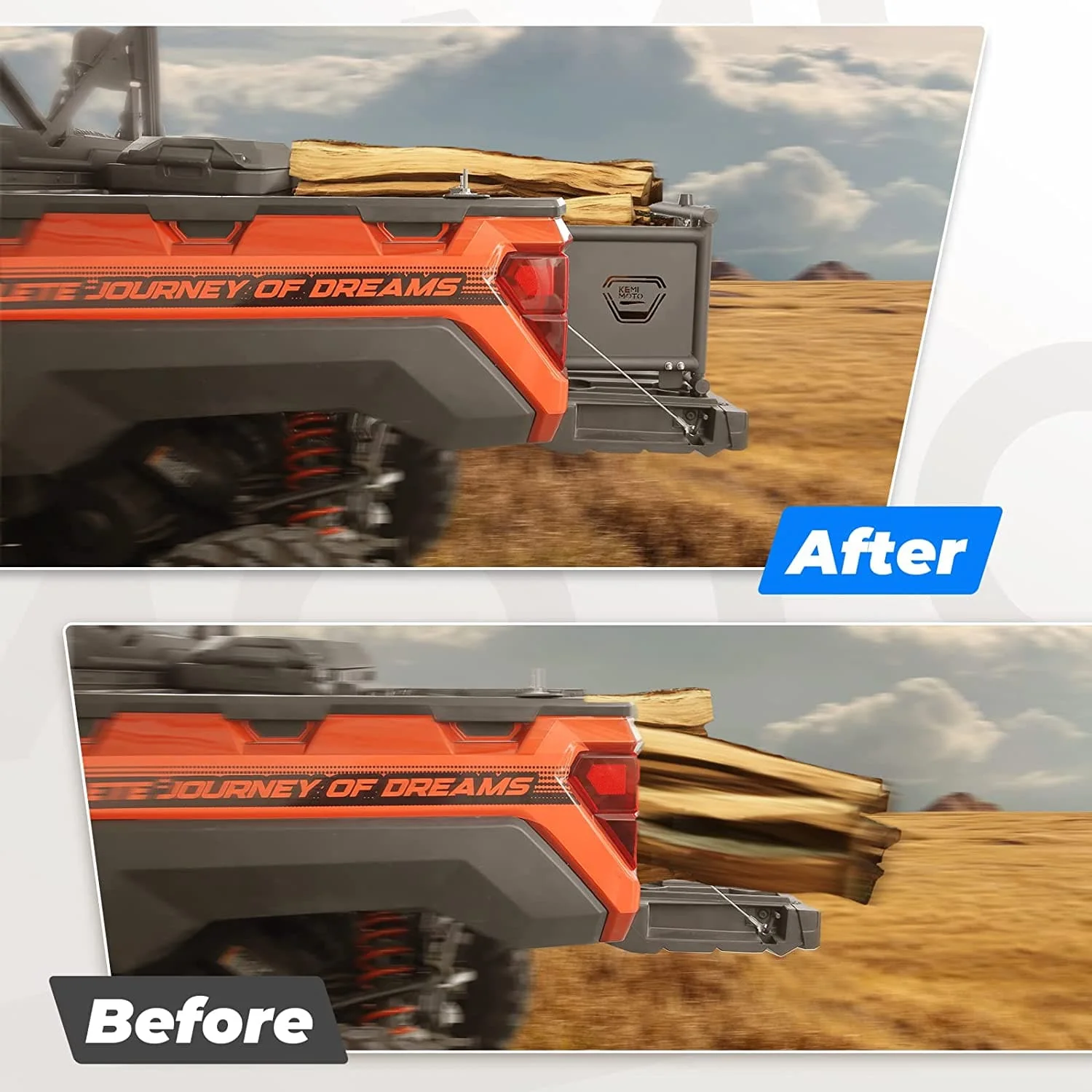 UTV Tailgate Extender for Ranger 1000/XP 1000/Crew 2017-2024 - Image 2