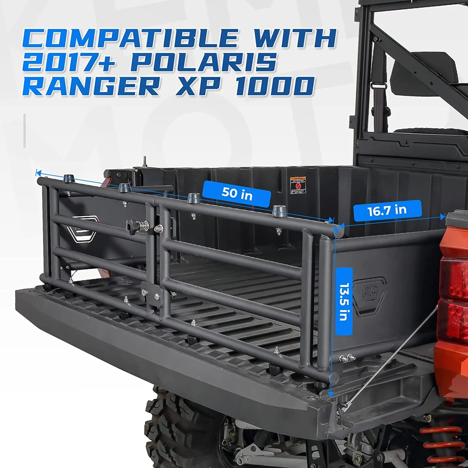 UTV Tailgate Extender for Ranger 1000/XP 1000/Crew 2017-2024 - Image 5