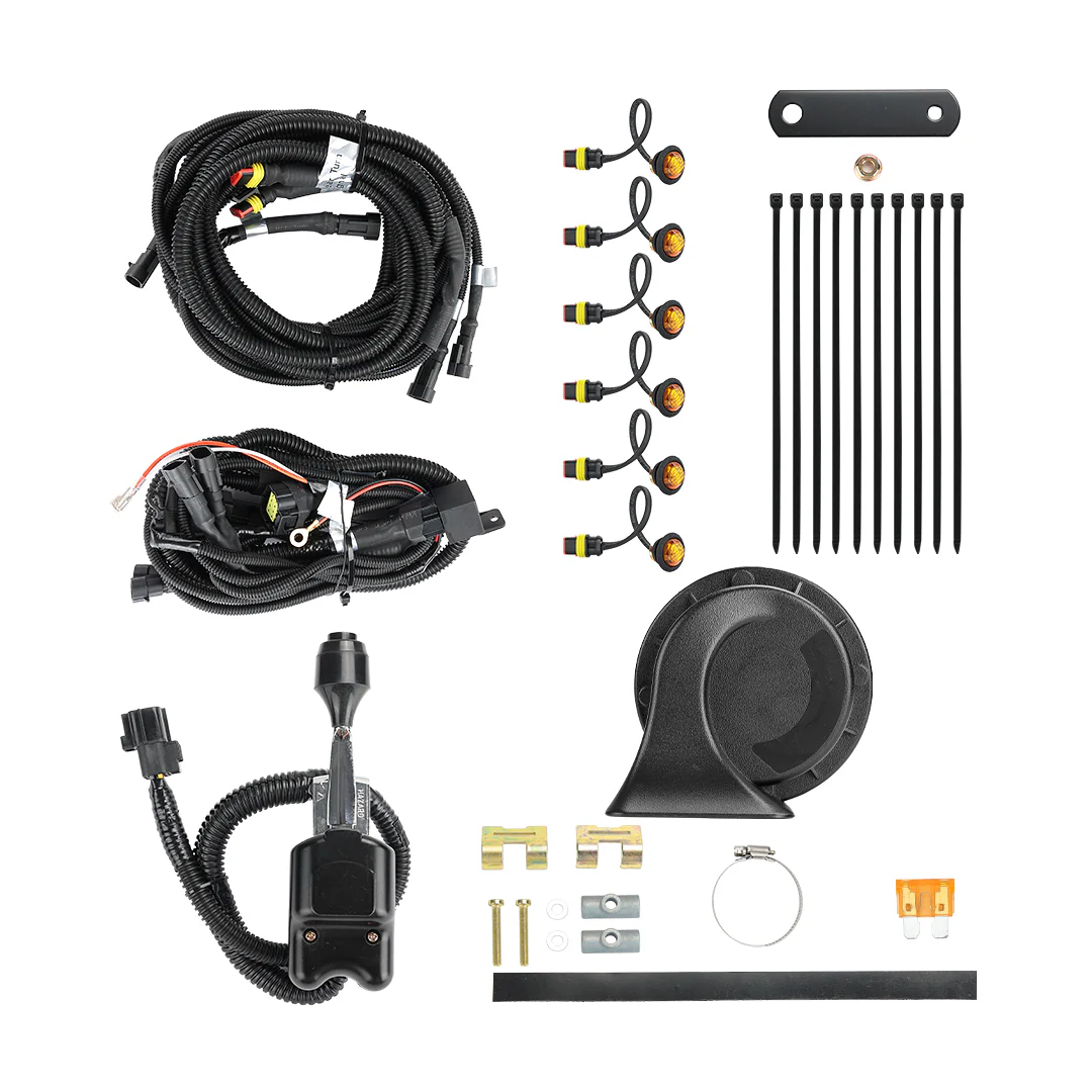 Universial UTV Turn Signal Kit & 105D Horn for Polaris, Can-Am, Pioneer - Image 8